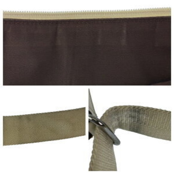 GUCCI GG Pattern Beige Canvas Crossbody - Picture 6 of 9